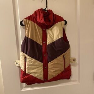 Patagonia Red Reversable Puffer Vest